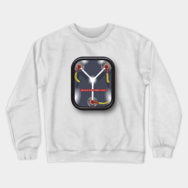 Flux Capacitor Crewneck Sweatshirt by MindsparkCreative